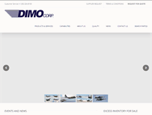 Tablet Screenshot of dimo.com